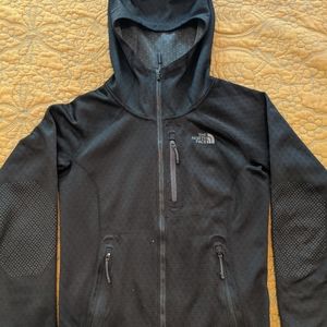 The North Face Black Zipper Lightweight Hoodie XS